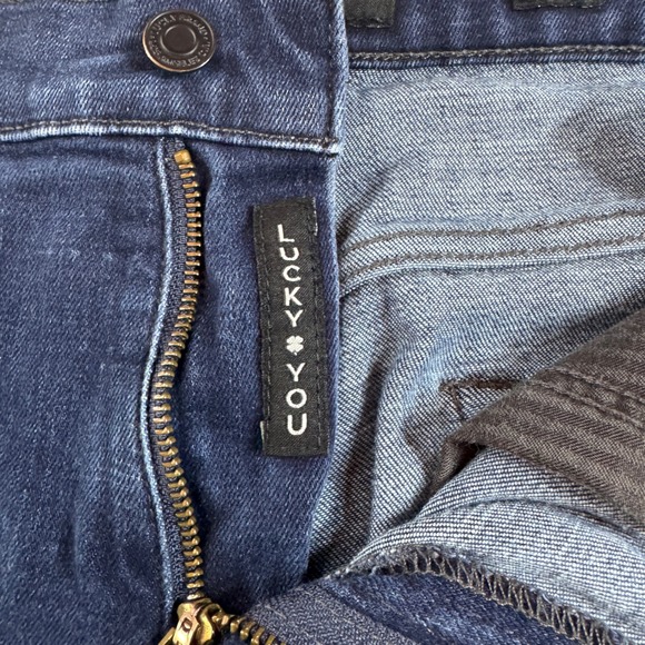 Lucky Brand 221 Straight Fit Dark Wash Men's Jeans Size 34x32 - Picture 7 of 11